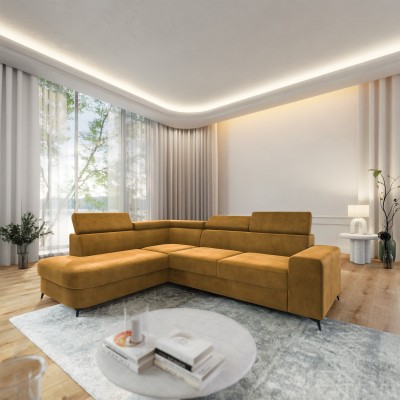 Narożnik ALVORO L-S MONOLITH 48 do Salonu