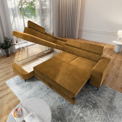 Narożnik ALVORO L-S MONOLITH 48 do Salonu