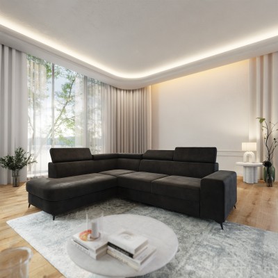 Narożnik ALVORO L-S MONOLITH 95 do Salonu