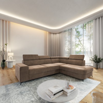 Narożnik ALVORO R-S MONOLITH 09 do Salonu