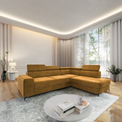 Narożnik ALVORO R-S MONOLITH 48 do Salonu