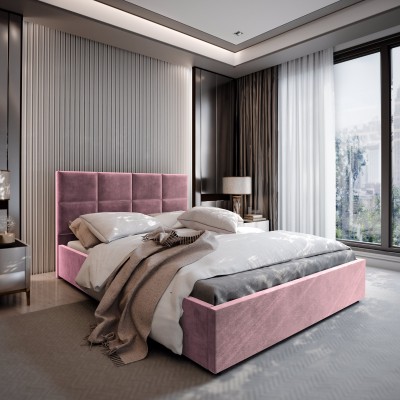 Łóżko tapicerowane LIMENA 140X200