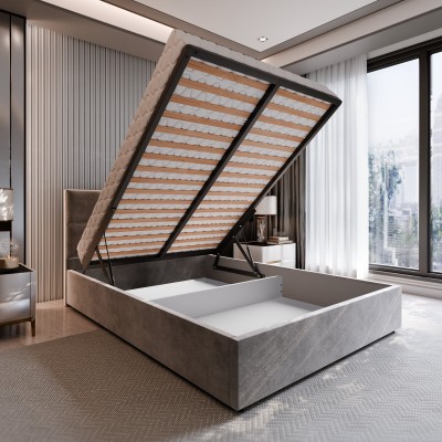 Łóżko tapicerowane LIMENA 140X200