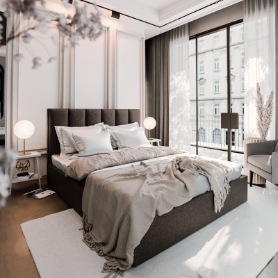 Łóżko tapicerowane LURE 140X200