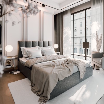 Łóżko tapicerowane LURE 140X200