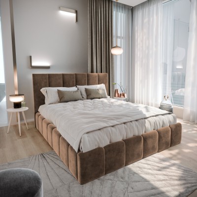 Łóżko tapicerowane TARANTO 140X200