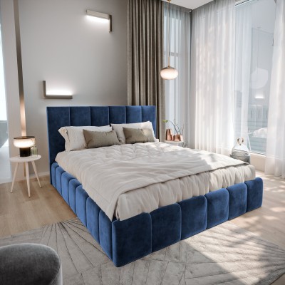 Łóżko tapicerowane TARANTO 140X200