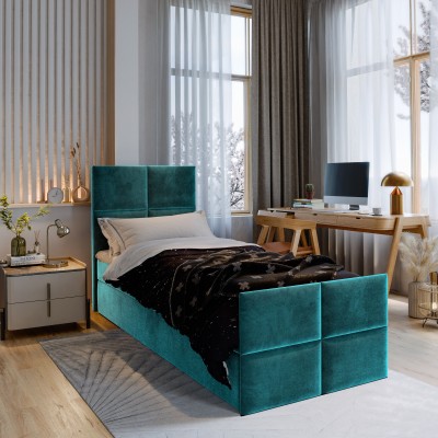 Łóżko kontynentalne ARIEL 80 80X200 CM do Sypialni