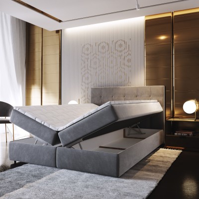 Łóżko kontynentalne GLOS 140X200 CM do Sypialni