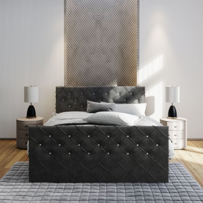 Łóżko kontynentalne MANDI 140X200 CM do Sypialni