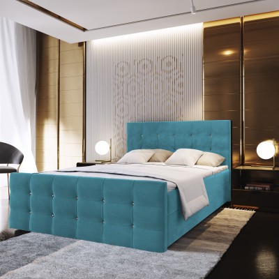 Łóżko kontynentalne SLAT 140X200 CM do Sypialni