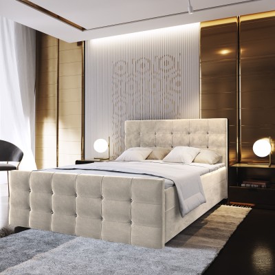 Łóżko kontynentalne SLAT 140X200 CM do Sypialni