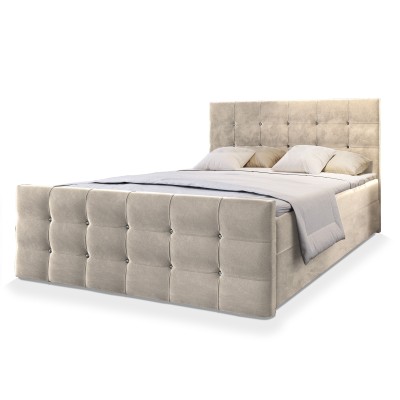 Łóżko kontynentalne SLAT 140X200 CM do Sypialni