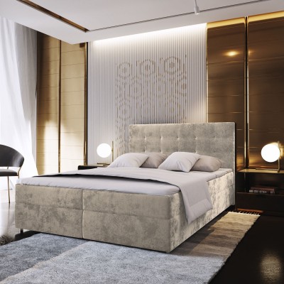 Łóżko kontynentalne GLOS 140X200 CM do Sypialni