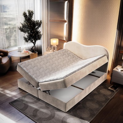 Łóżko kontynentalne FLUVIA 140X200 CM do Sypialni