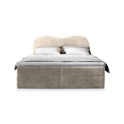 Łóżko kontynentalne FLUVIA 140X200 CM do Sypialni