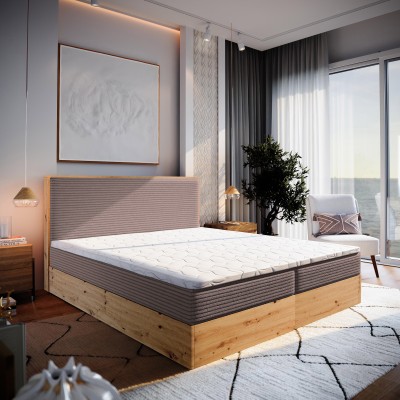 Łóżko kontynentalne VERDON 140X200 CM do Sypialni