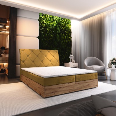 Łóżko kontynentalne VELLANO 140X200 CM do Sypialni