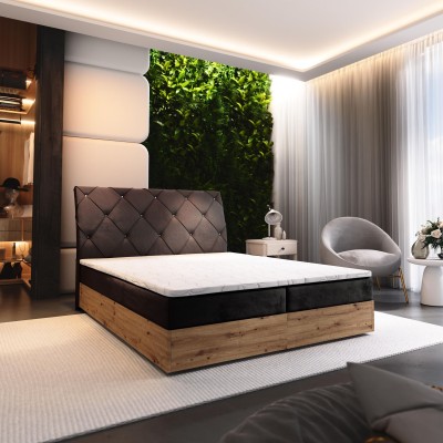 Łóżko kontynentalne VELLANO 140X200 CM do Sypialni