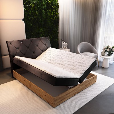 Łóżko kontynentalne VELLANO 140X200 CM do Sypialni