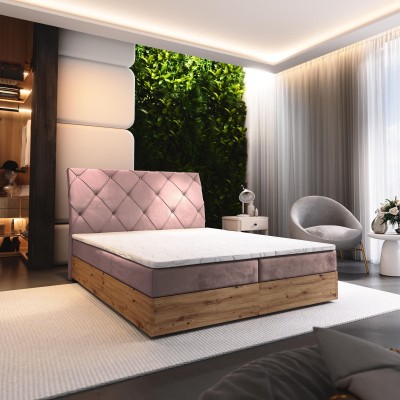 Łóżko kontynentalne VELLANO 140X200 CM do Sypialni