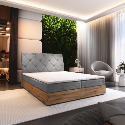 Łóżko kontynentalne VELLANO 140X200 CM do Sypialni