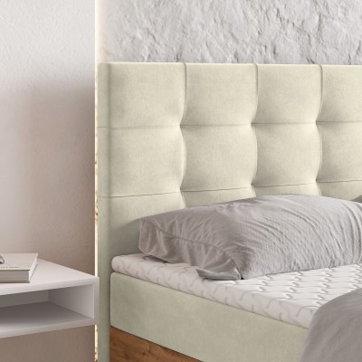 Łóżko kontynentalne MOLVEN 140X200 CM do Sypialni