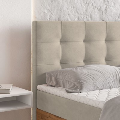 Łóżko kontynentalne MOLVEN 140X200 CM do Sypialni