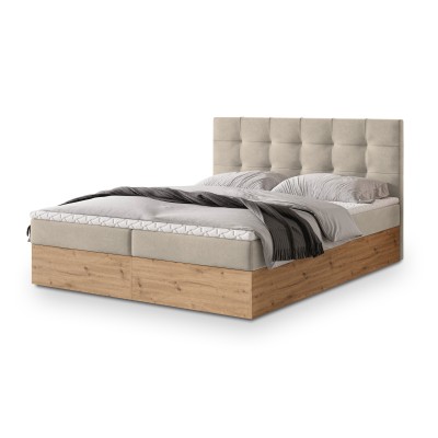 Łóżko kontynentalne MOLVEN 140X200 CM do Sypialni