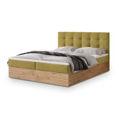 Łóżko kontynentalne MOLVEN 140X200 CM do Sypialni