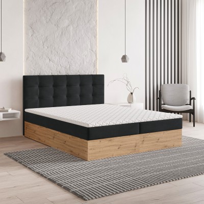 Łóżko kontynentalne MOLVEN 140X200 CM do Sypialni