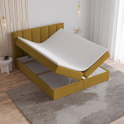 Łóżko kontynentalne MERIL 140X200 CM do Sypialni