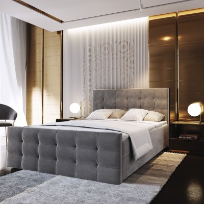 Łóżko kontynentalne AMON 160X200 CM do Sypialni