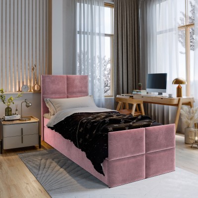 Łóżko kontynentalne ARIEL 90 90X200 CM do Sypialni