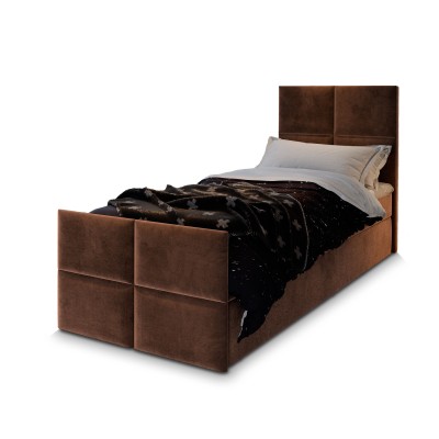 Łóżko kontynentalne ARIEL 90 90X200 CM do Sypialni