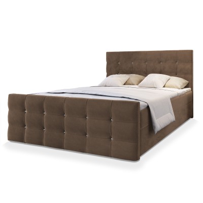 Łóżko kontynentalne SLAT 160X200 CM do Sypialni