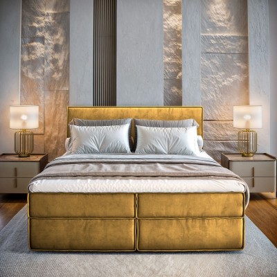 Łóżko kontynentalne PELLIO 160X200 CM do Sypialni