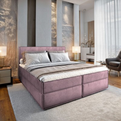 Łóżko kontynentalne PELLIO 160X200 CM do Sypialni