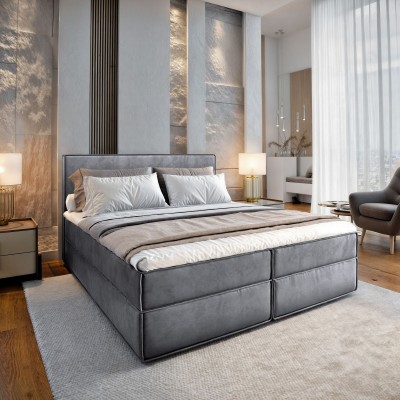 Łóżko kontynentalne PELLIO 160X200 CM do Sypialni