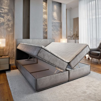 Łóżko kontynentalne PELLIO 160X200 CM do Sypialni