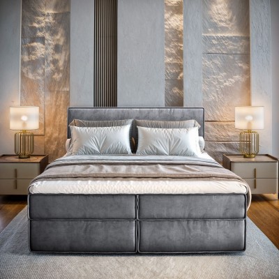 Łóżko kontynentalne PELLIO 160X200 CM do Sypialni