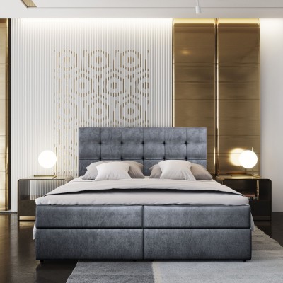 Łóżko kontynentalne GLOS 160X200 CM do Sypialni