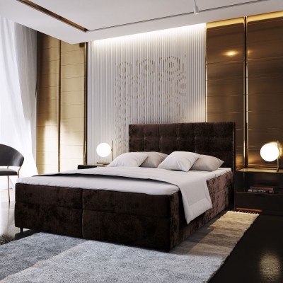 Łóżko kontynentalne GLOS 160X200 CM do Sypialni