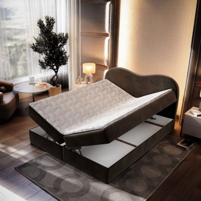 Łóżko kontynentalne FLUVIA 160X200 CM do Sypialni