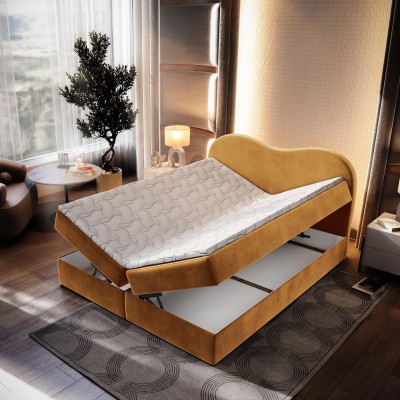 Łóżko kontynentalne FLUVIA 160X200 CM do Sypialni