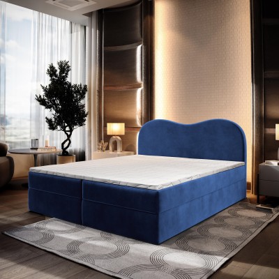 Łóżko kontynentalne FLUVIA 160X200 CM do Sypialni