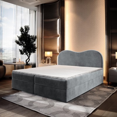 Łóżko kontynentalne FLUVIA 160X200 CM do Sypialni