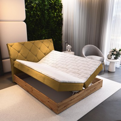 Łóżko kontynentalne VELLANO 160X200 CM do Sypialni