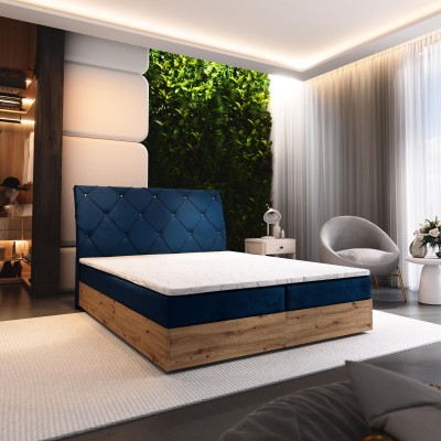 Łóżko kontynentalne VELLANO 160X200 CM do Sypialni