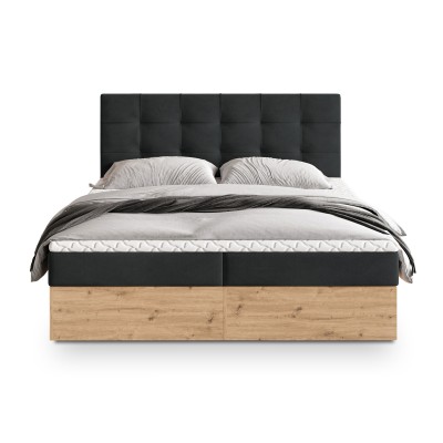 Łóżko kontynentalne MOLVEN 160X200 CM do Sypialni